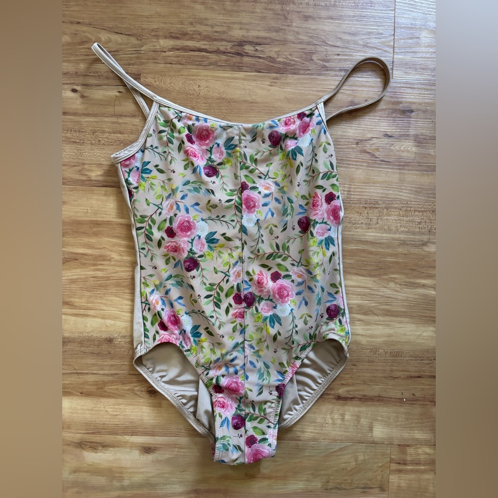 Floral Suffolk Leotard Medium